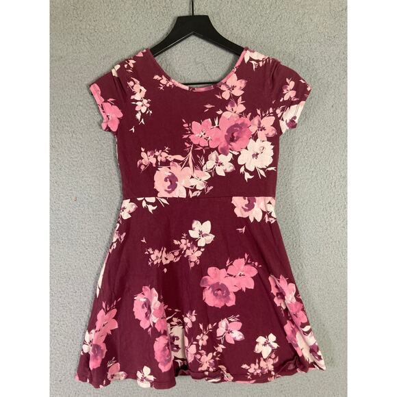 Set of 2 Girls' Floral Dresses Size L‎ Bell Sleeve Casual Cute - Picture 7 of 11